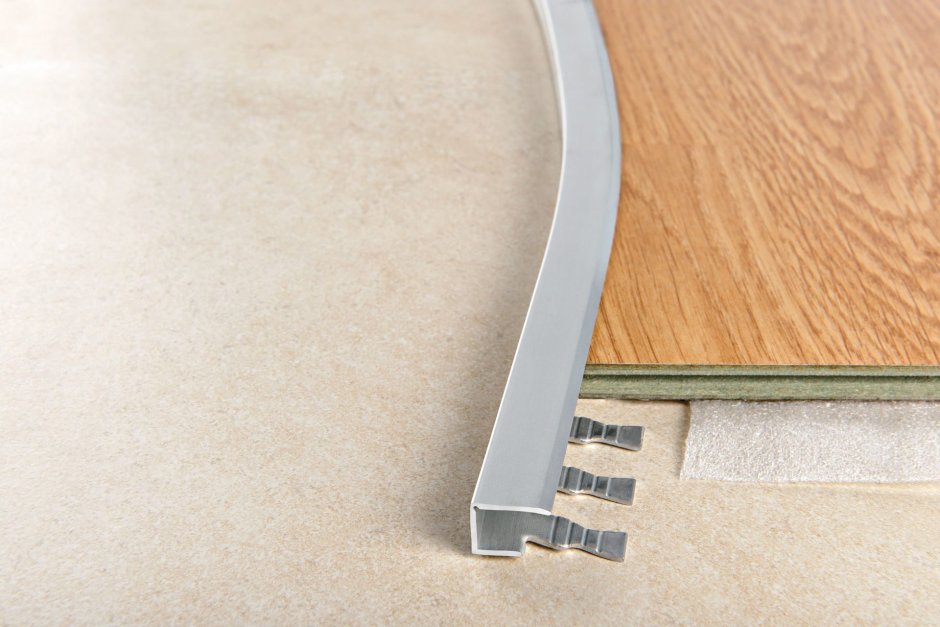 Профиль окантовочный из анодированного алюминия Terminal