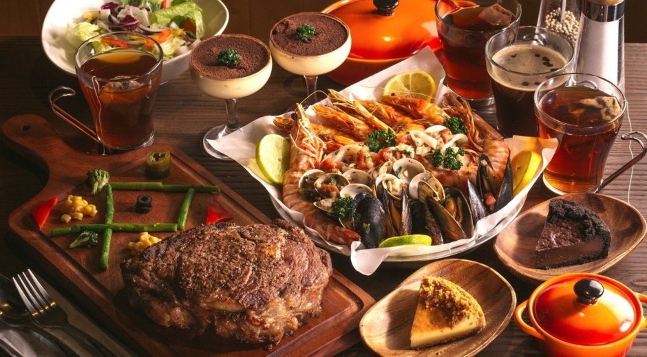 Европейская кухня блюда