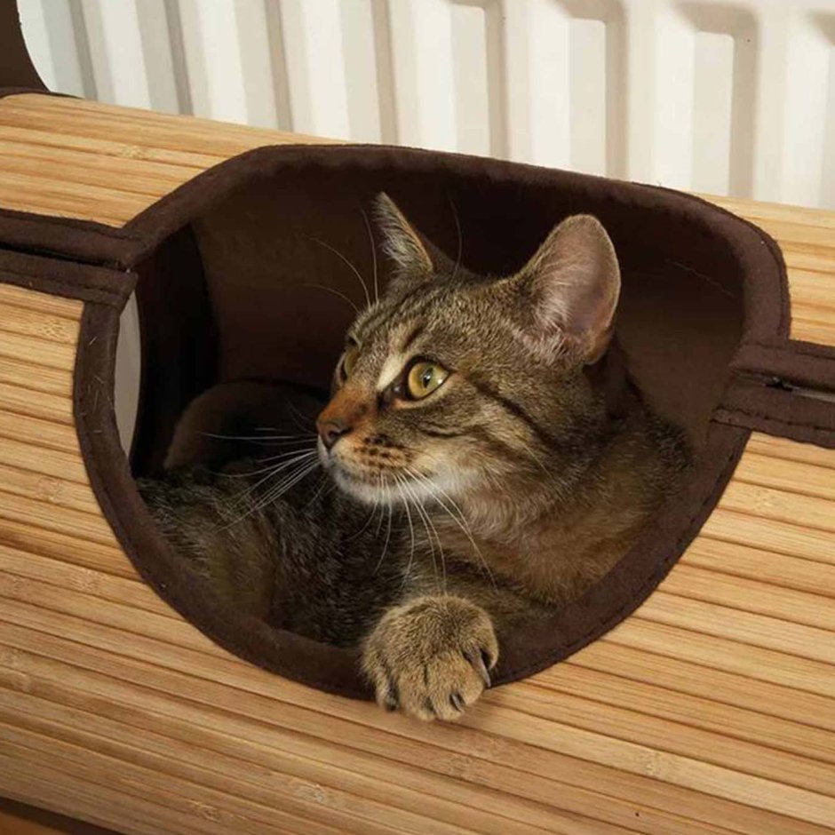 Настенный домик для кошки