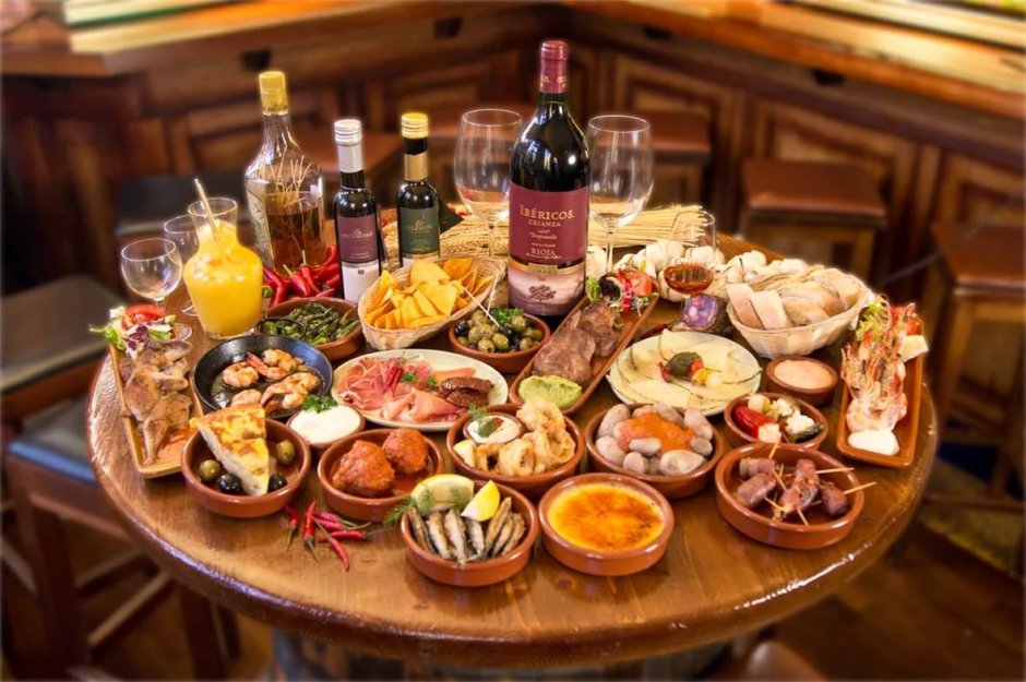 Испанская кухня tapas