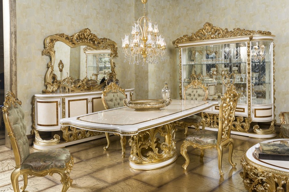 Мебель рококо Барокко Ампир