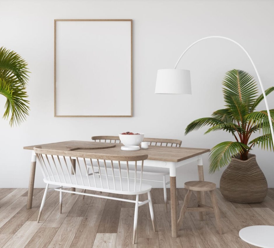 Tropical frame Boho Style
