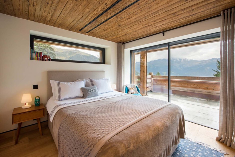 Luxury Swiss Chalet Panoramic Window