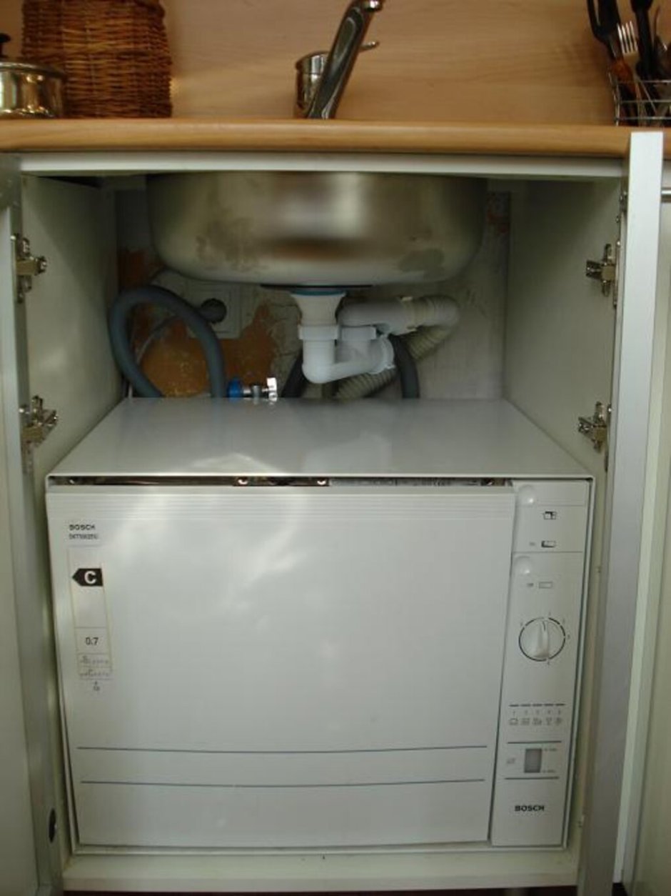 Посудомоечная машина низкая под раковину 40 см Bosch