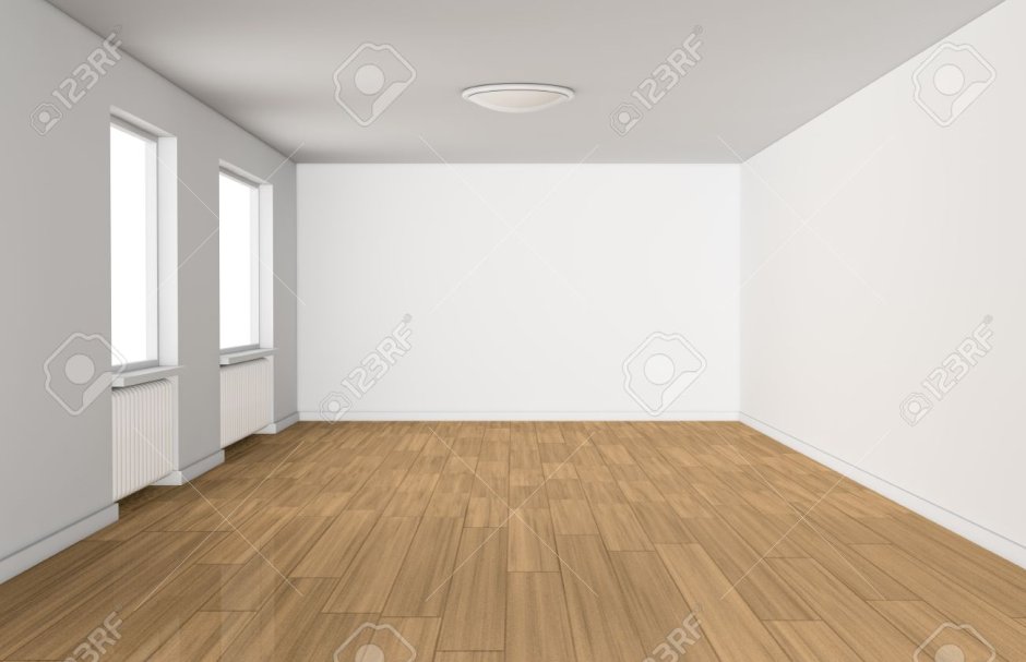 Пустая комната без мебели