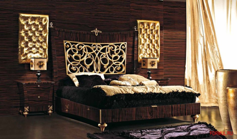 Мебель арт-деко кровать