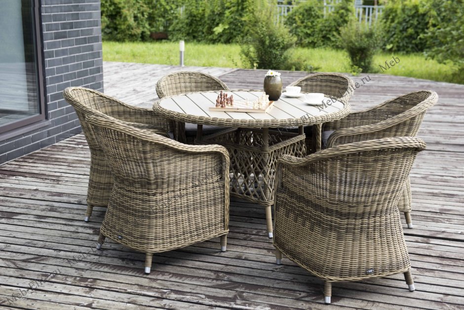 Кресло из искусственного ротанга 4sis Равенна