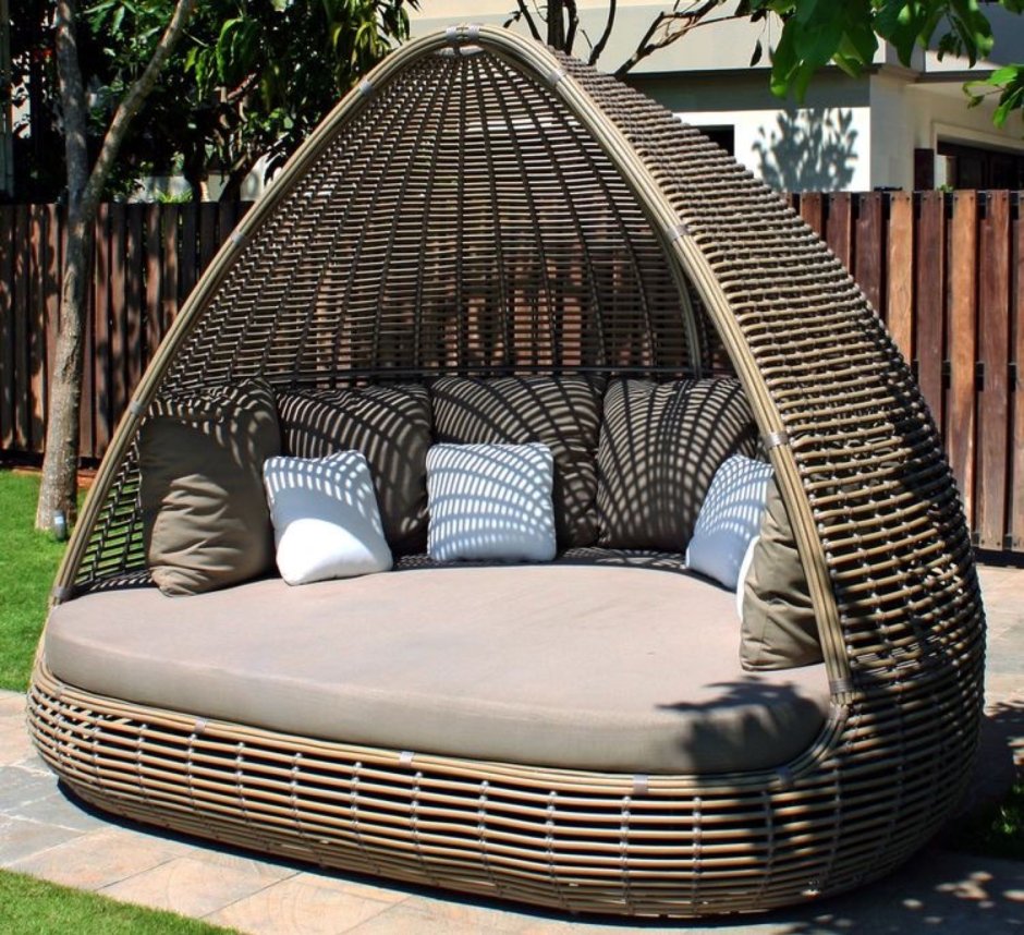 Тахта плетёная Садовая