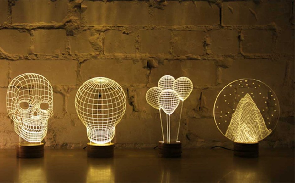 Необычные светодиодные лампы