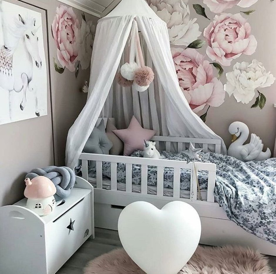 Шикарная детская комната для младенца