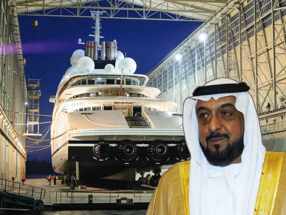 Яхта Azzam президента ОАЭ