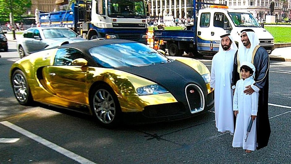 Богатые шейхи Дубая