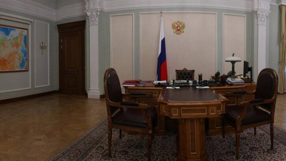 Кабинет президента РФ В Кремле