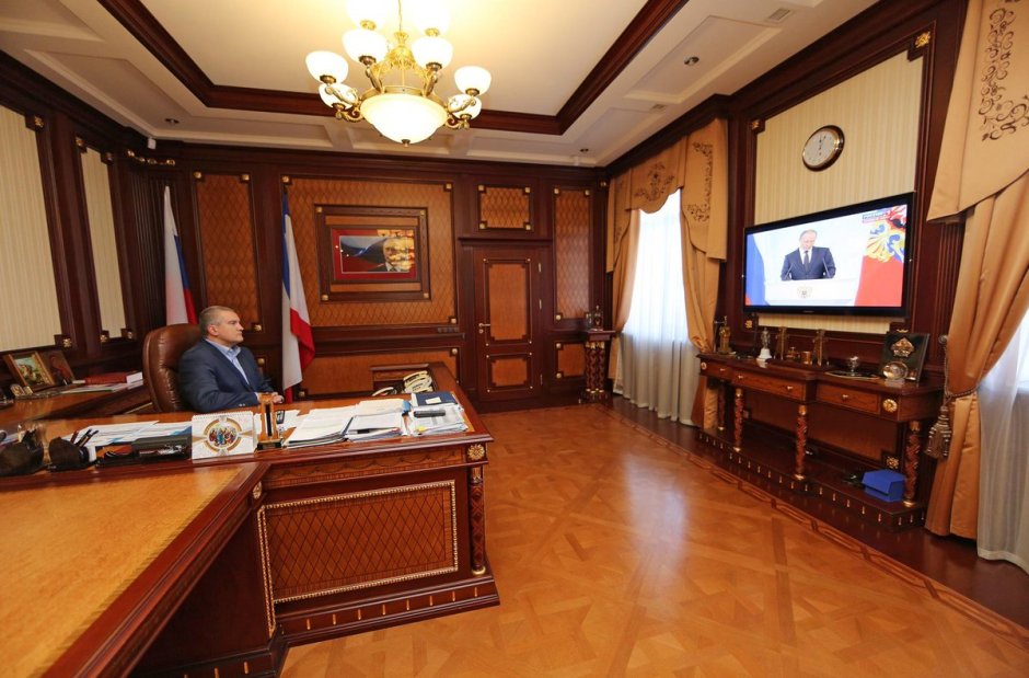Кабинет президента РФ В Кремле