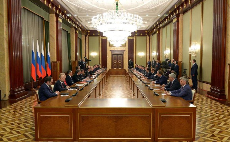 Заседание Кабмина РФ