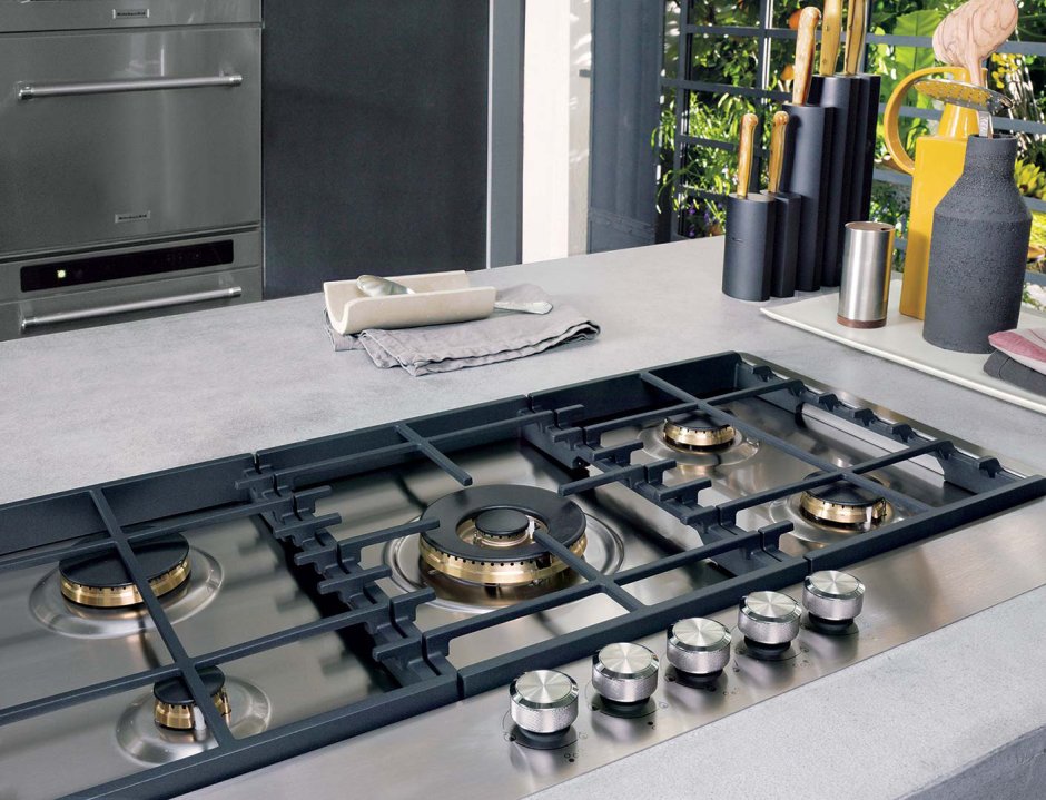 Газовая варочная панель kitchenaid khsp5 77510