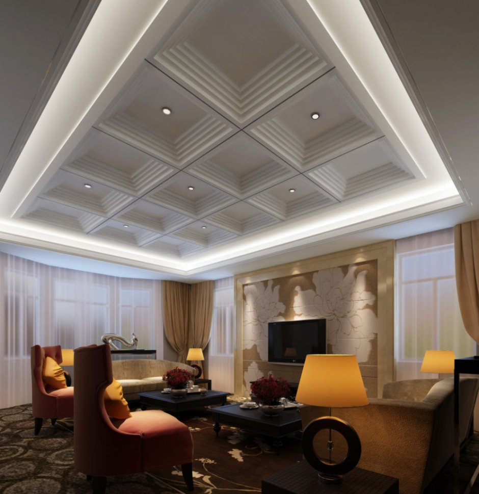 Потолок с подсветкой