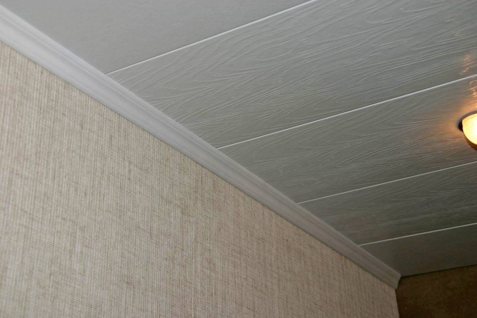 Потолок из пластиковых панелей