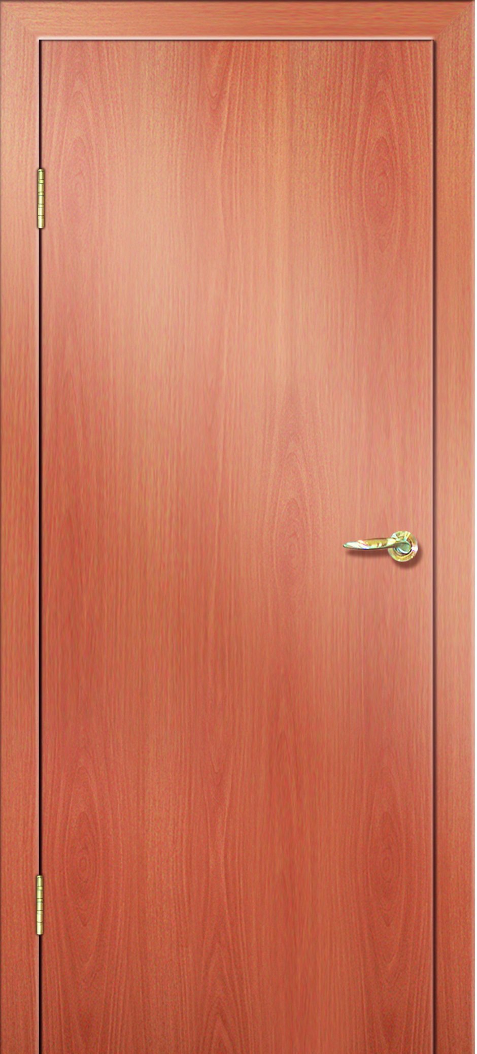 Дверное полотно гладкое дг600 орех Миланский (ВДК)