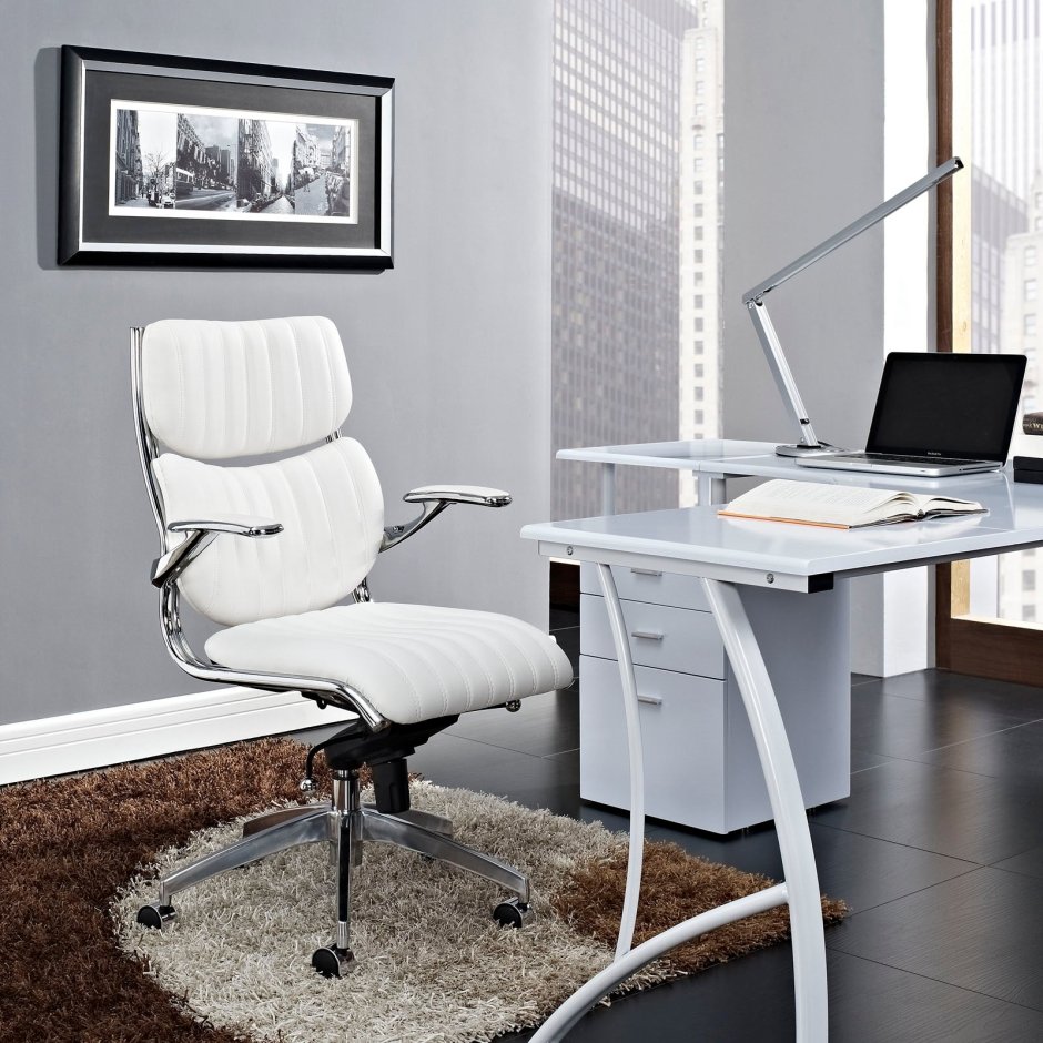 Luxury Office Chair White
