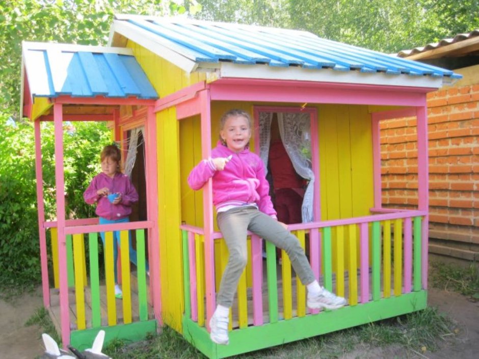 Домик для детского сада на площадку