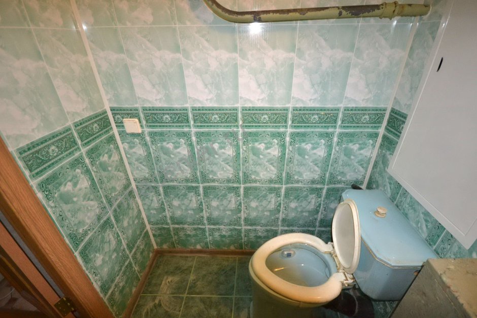 Отделка санузла панелями ПВХ