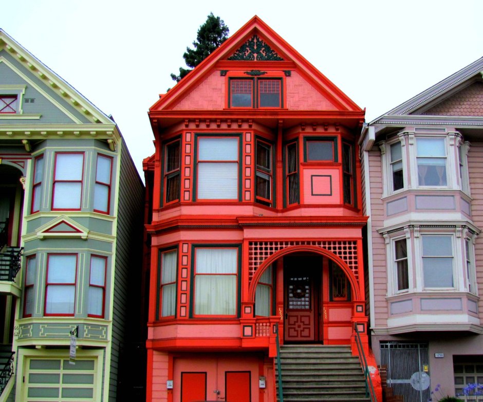 Викторианский дом Сан Франциско