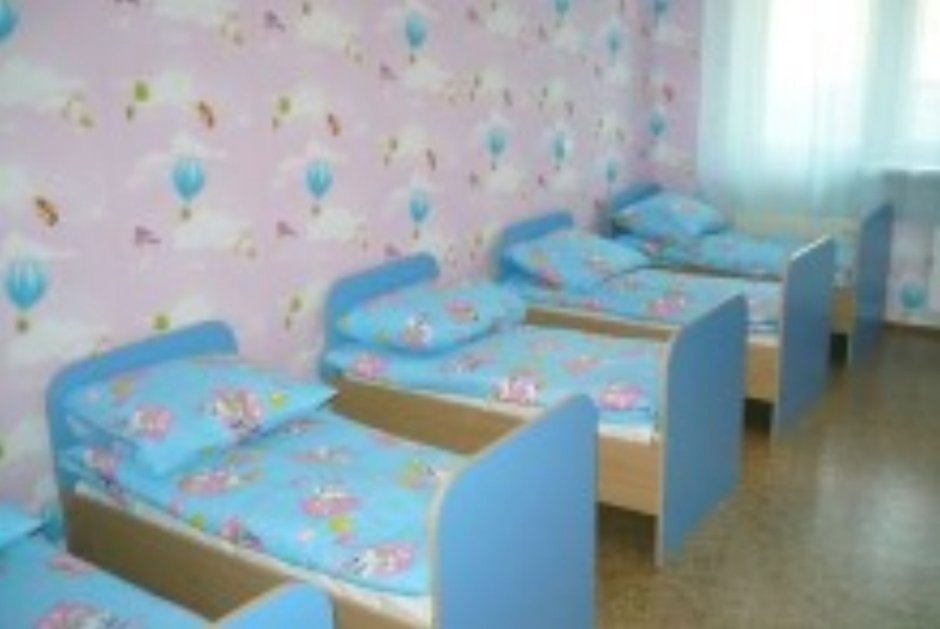 Кроватки в детском саду