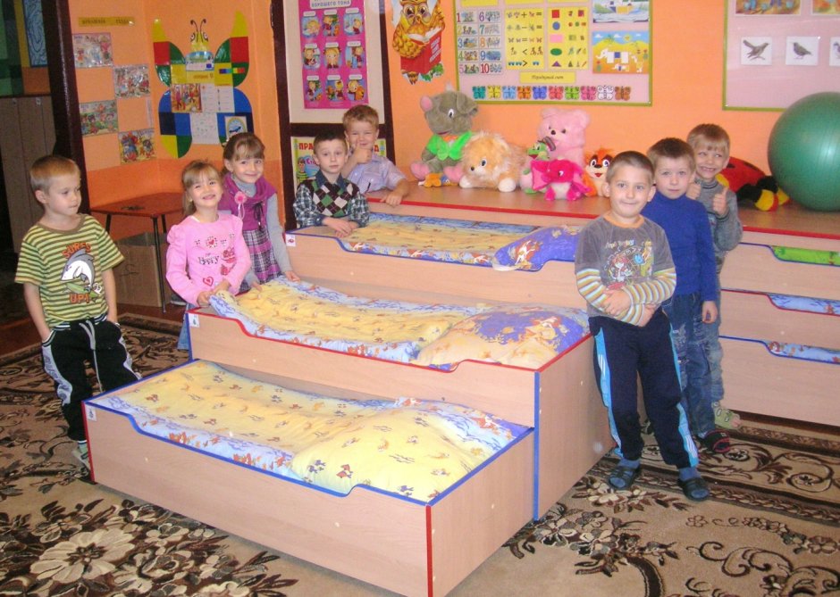 Кровати в детских садах
