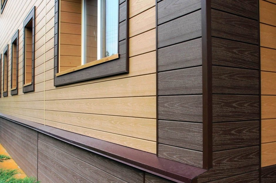 Сайдинг из ДПК под дерево «cm cladding» Швеция Cottage Mode