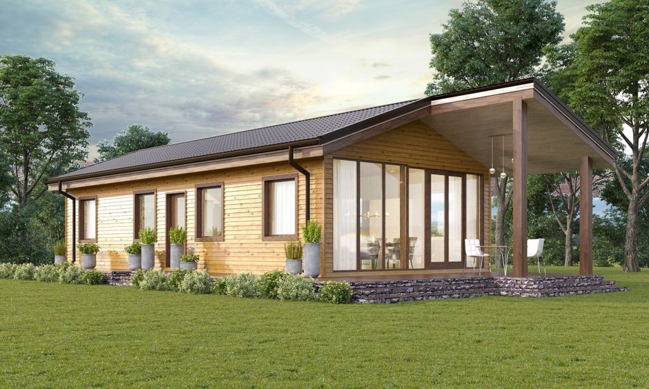 Каркасный дом 70 кв.м