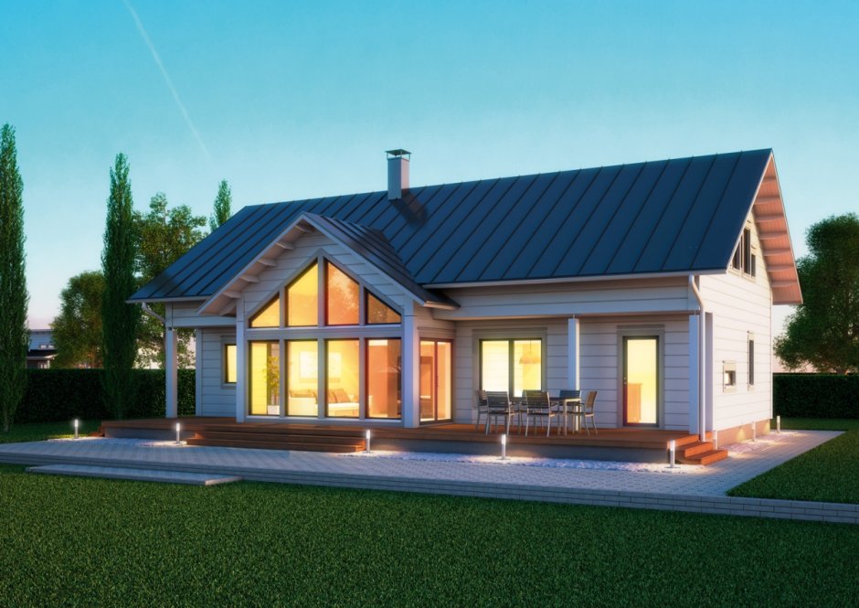 Контио одноэтажный дом