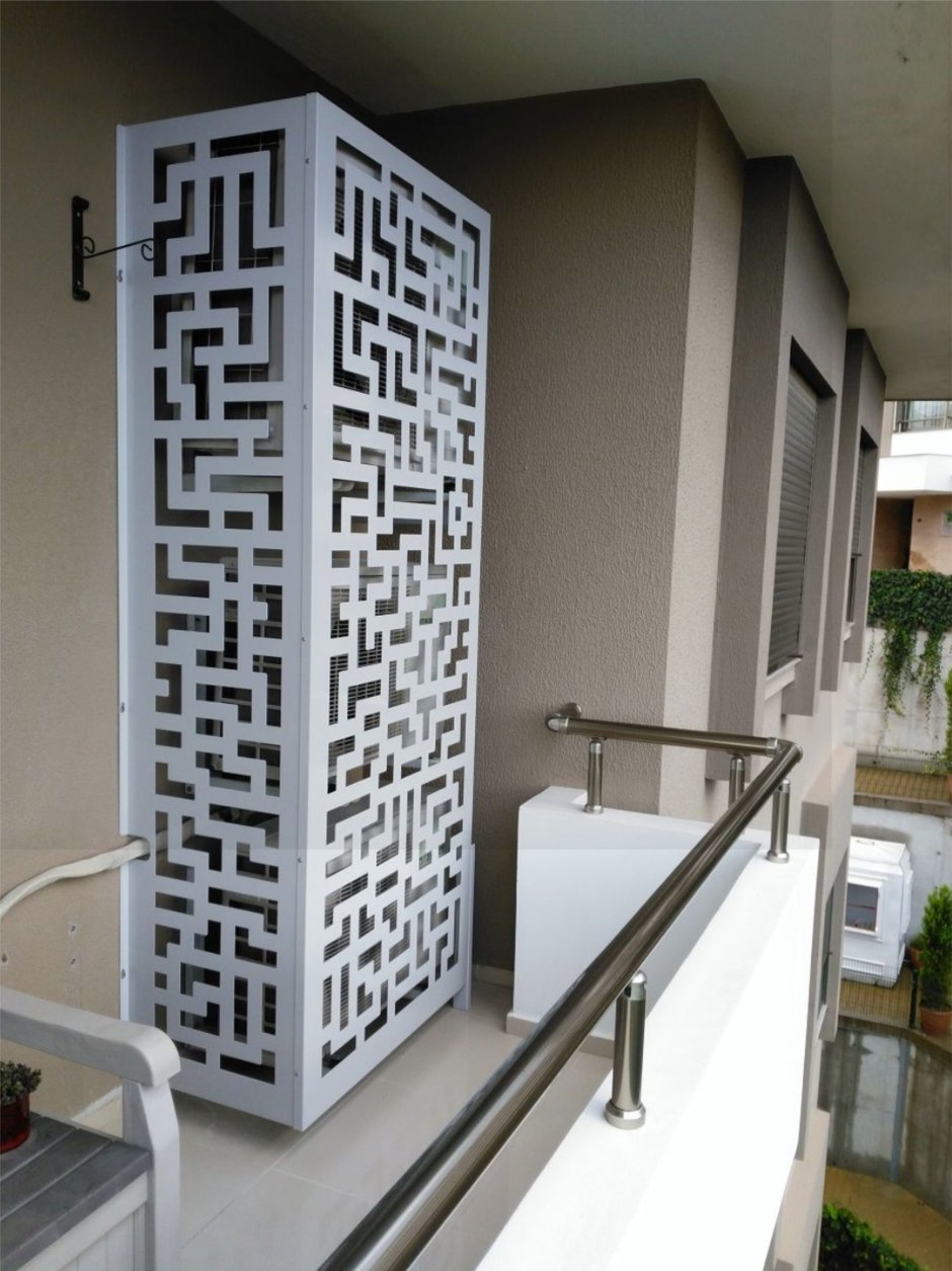 Декоративные решетки для кондиционеров на фасад