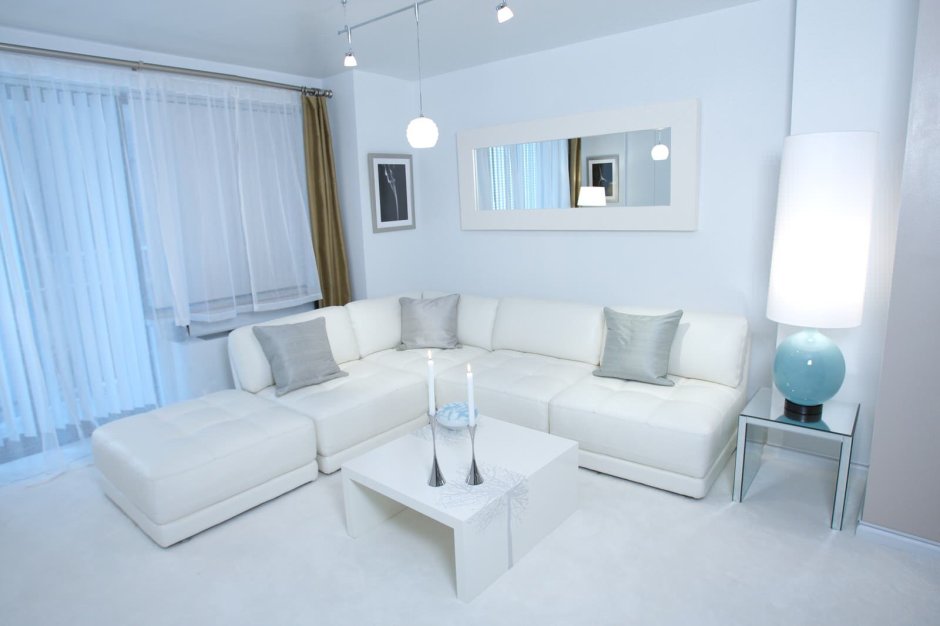 Белый цвет в интерьере квартиры