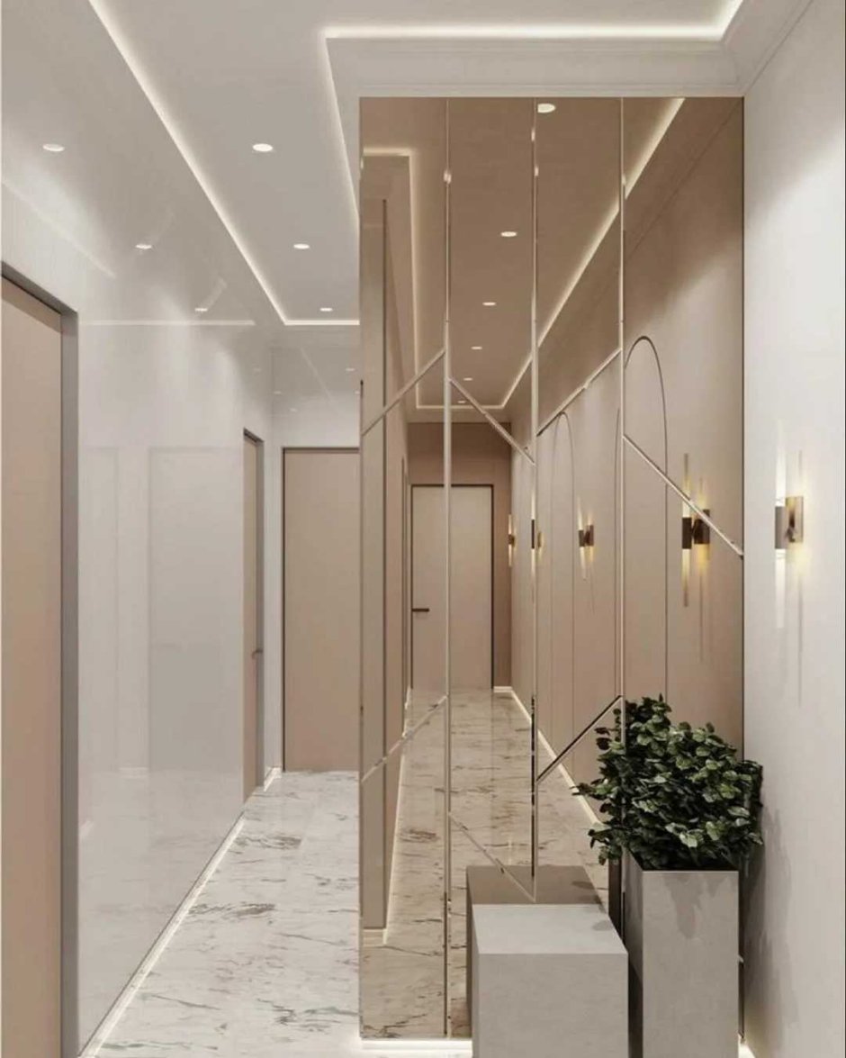 Современный дизайн коридора