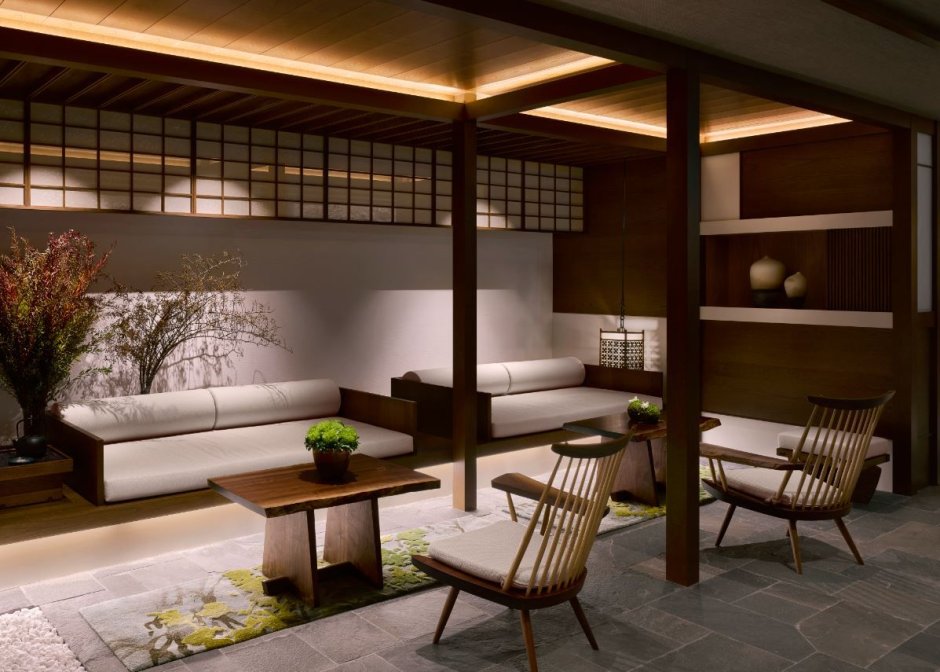 Гостиная в традиционном японском стиле