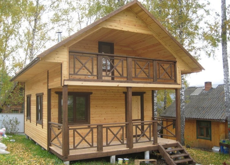 Каркасный домик для дачи