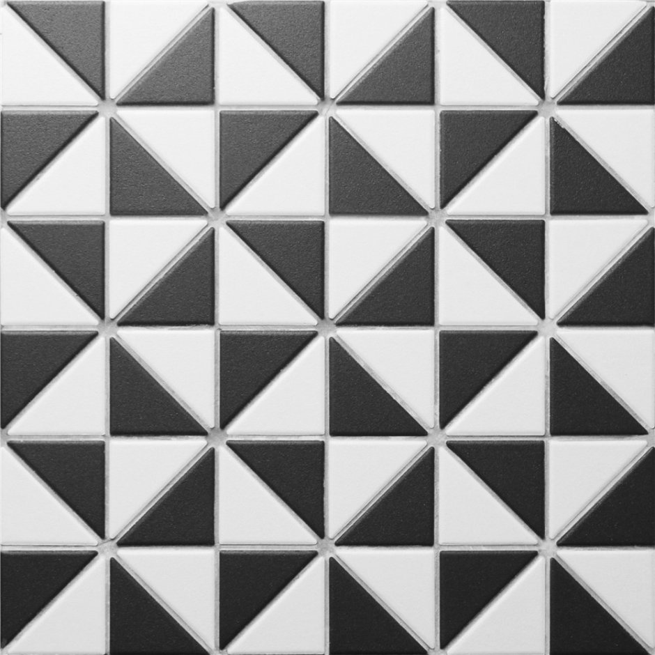 Мозаика треугольная плитка