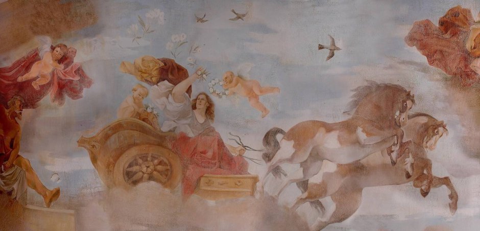 Монументальная живопись фреска Боттичелли