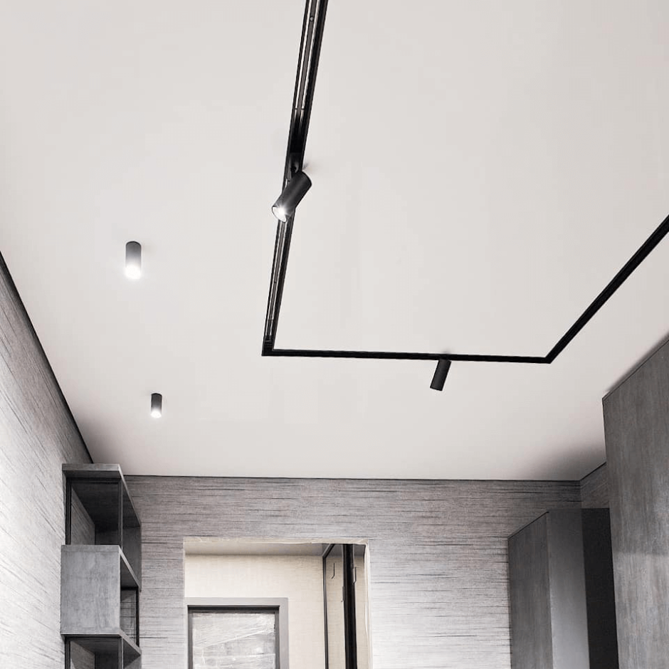 Подвесной потолок с теневым профилем
