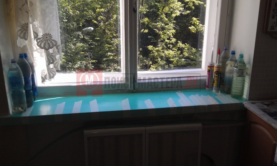 Пленка на подоконник пластиковый