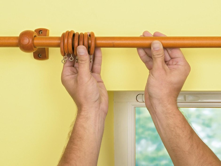 Карниз на стену для штор