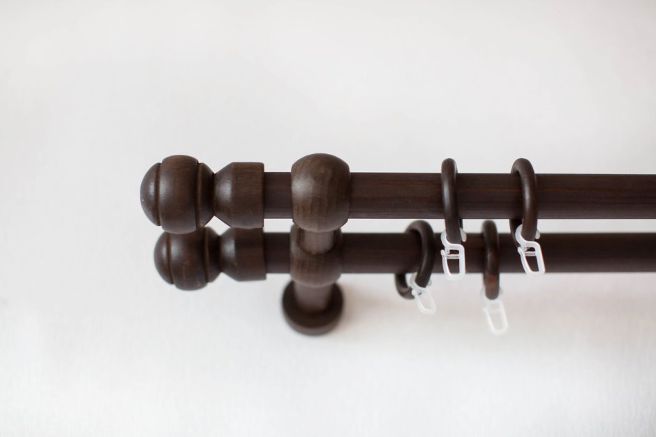 Карнизы деревянные двойные