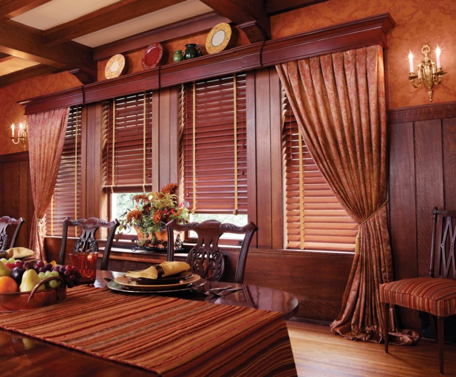 Деревянные жалюзи