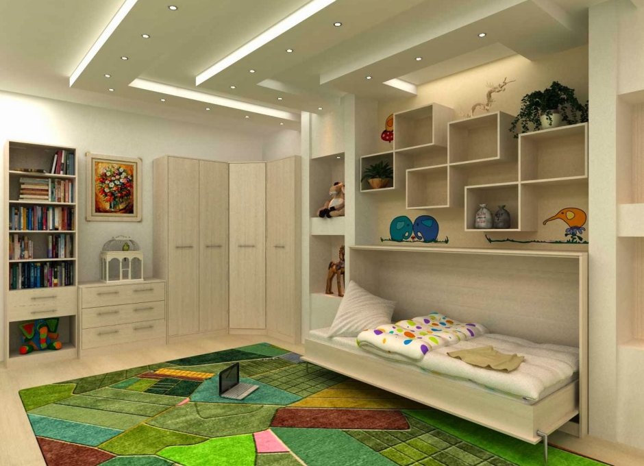 Встроенная детская комната