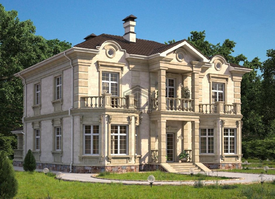 Усадьба в классическом стиле Ампир