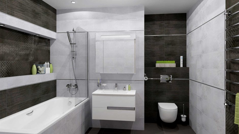 Shades Black Wall 02 250х750