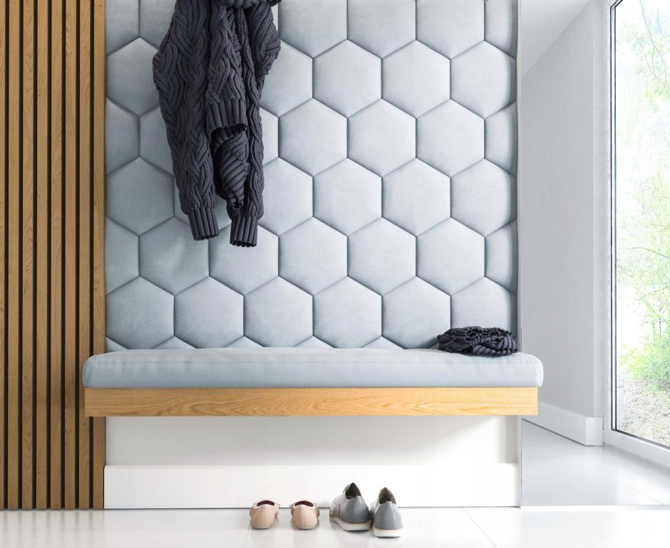 Стеновые панели соты Hexagon