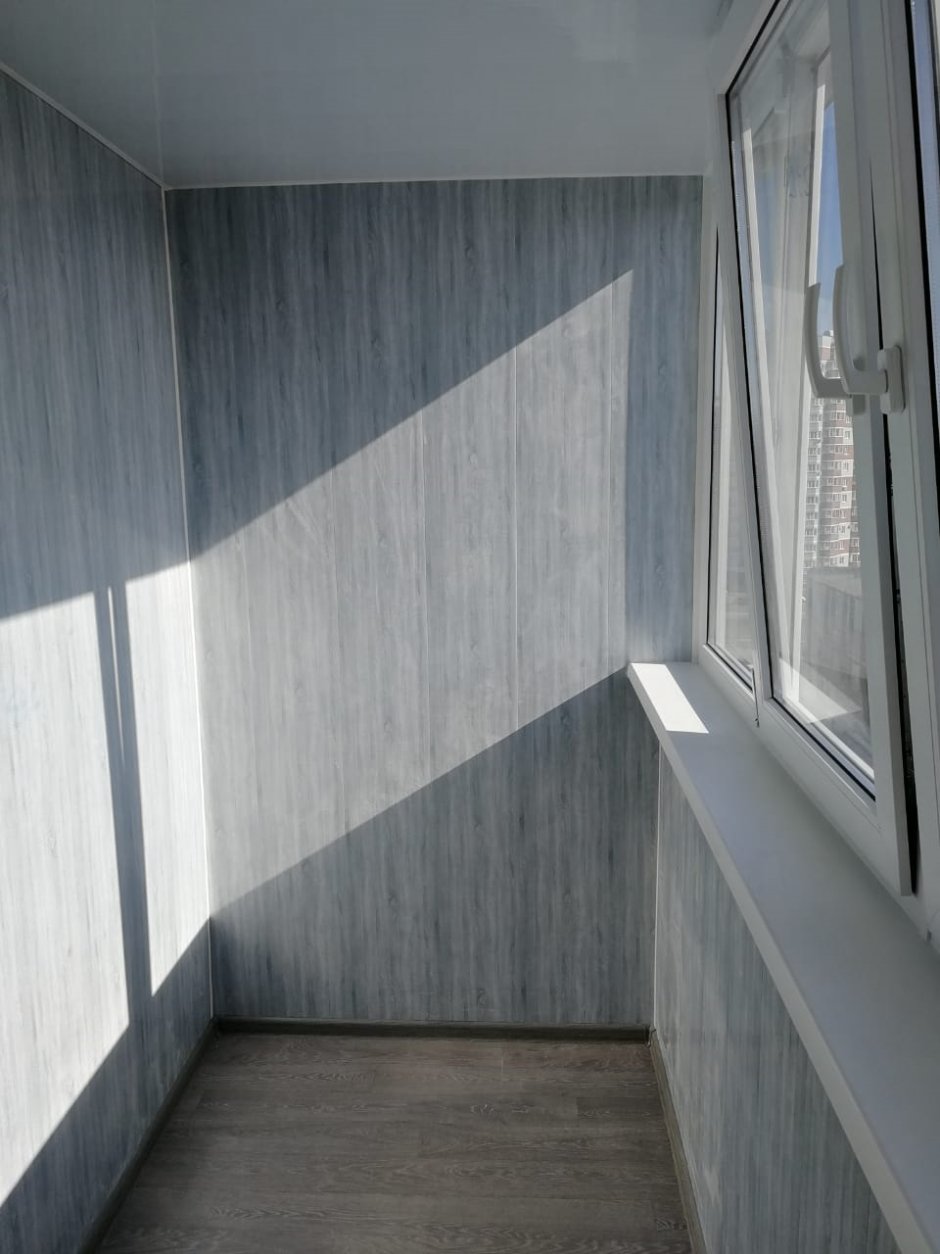 МДФ панели на балконе