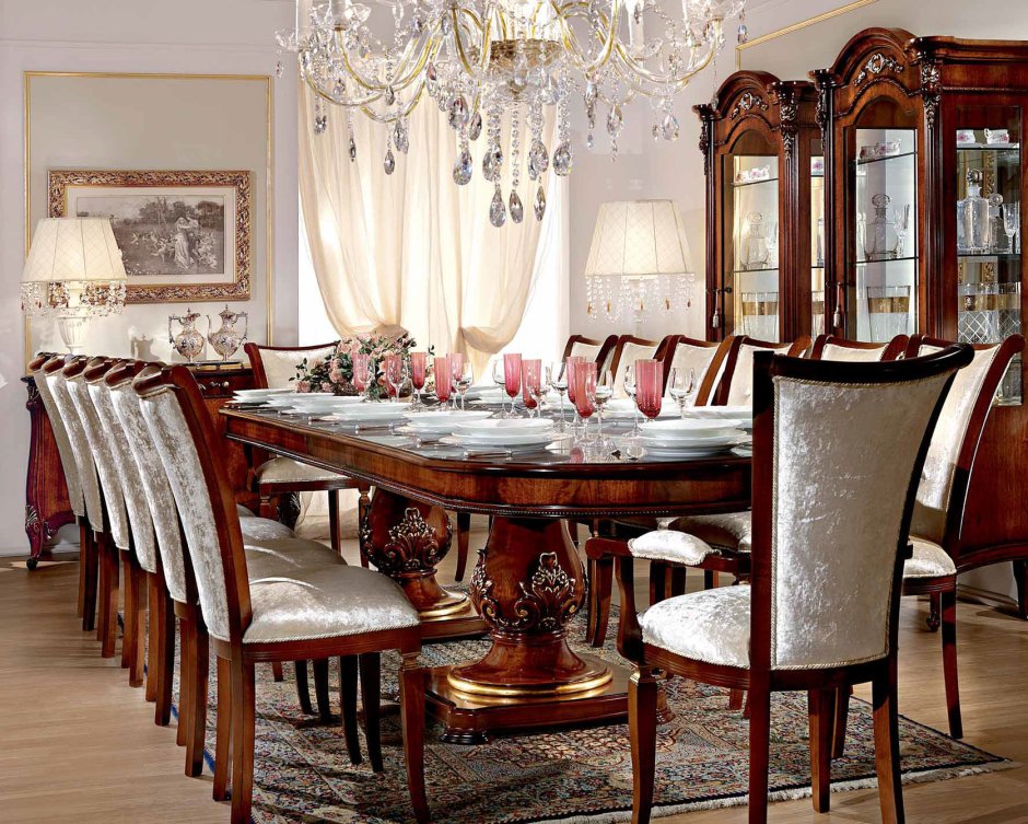 Versace Италия гостинная овальный стол